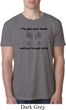 Mens Funny Shirt I've Got Your Back Burnout Tee T-Shirt