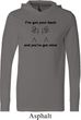 Mens Funny Shirt I've Got Your Back Lightweight Hoodie Tee