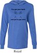 Mens Funny Shirt I've Got Your Back Lightweight Hoodie Tee