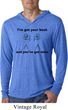 Mens Funny Shirt I've Got Your Back Lightweight Hoodie Tee T-Shirt
