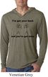 Mens Funny Shirt I've Got Your Back Lightweight Hoodie Tee T-Shirt
