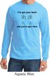 Mens Funny Shirt I've Got Your Back Long Sleeve Tee T-Shirt