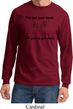 Mens Funny Shirt I've Got Your Back Long Sleeve Tee T-Shirt