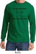 Mens Funny Shirt I've Got Your Back Long Sleeve Tee T-Shirt