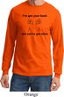 Mens Funny Shirt I've Got Your Back Long Sleeve Tee T-Shirt