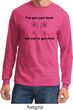 Mens Funny Shirt I've Got Your Back Long Sleeve Tee T-Shirt