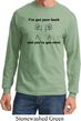 Mens Funny Shirt I've Got Your Back Long Sleeve Tee T-Shirt