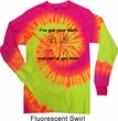 Mens Funny Shirt I've Got Your Back Long Sleeve Tie Dye Tee T-shirt