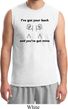 Mens Funny Shirt I've Got Your Back Muscle Tee T-Shirt