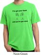 Mens Funny Shirt I've Got Your Back Pigment Dyed Tee T-Shirt