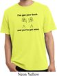 Mens Funny Shirt I've Got Your Back Pigment Dyed Tee T-Shirt