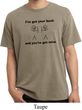 Mens Funny Shirt I've Got Your Back Pigment Dyed Tee T-Shirt