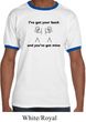 Mens Funny Shirt I've Got Your Back Ringer Tee T-Shirt
