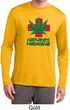 Mens Funny Shirt Natures Medicine Dry Wicking Long Sleeve Tee T-Shirt