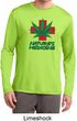 Mens Funny Shirt Natures Medicine Dry Wicking Long Sleeve Tee T-Shirt