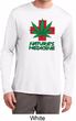 Mens Funny Shirt Natures Medicine Dry Wicking Long Sleeve Tee T-Shirt