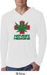 Mens Funny Shirt Natures Medicine Lightweight Hoodie Tee T-Shirt