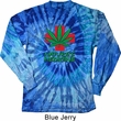 Mens Funny Shirt Natures Medicine Long Sleeve Tie Dye Tee T-shirt