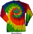 Mens Funny Shirt Natures Medicine Long Sleeve Tie Dye Tee T-shirt