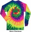 Mens Funny Shirt Natures Medicine Long Sleeve Tie Dye Tee T-shirt