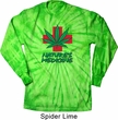 Mens Funny Shirt Natures Medicine Long Sleeve Tie Dye Tee T-shirt