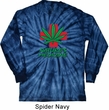 Mens Funny Shirt Natures Medicine Long Sleeve Tie Dye Tee T-shirt