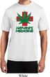 Mens Funny Shirt Natures Medicine Moisture Wicking Tee T-Shirt