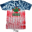 Mens Funny Shirt Natures Medicine Patriotic Tie Dye Tee T-shirt