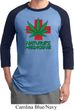 Mens Funny Shirt Natures Medicine Raglan Tee T-Shirt