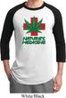 Mens Funny Shirt Natures Medicine Raglan Tee T-Shirt