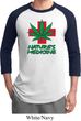 Mens Funny Shirt Natures Medicine Raglan Tee T-Shirt