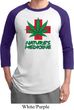 Mens Funny Shirt Natures Medicine Raglan Tee T-Shirt