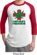 Mens Funny Shirt Natures Medicine Raglan Tee T-Shirt
