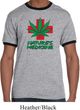 Mens Funny Shirt Natures Medicine Ringer Tee T-Shirt