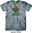 Mens Funny Shirt Natures Medicine Spider Tie Dye Tee T-shirt