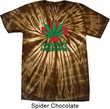 Mens Funny Shirt Natures Medicine Spider Tie Dye Tee T-shirt