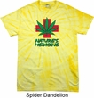 Mens Funny Shirt Natures Medicine Spider Tie Dye Tee T-shirt