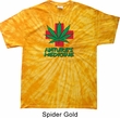 Mens Funny Shirt Natures Medicine Spider Tie Dye Tee T-shirt