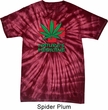 Mens Funny Shirt Natures Medicine Spider Tie Dye Tee T-shirt