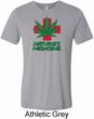 Mens Funny Shirt Natures Medicine Tri Blend Crewneck Tee T-Shirt