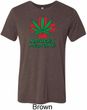 Mens Funny Shirt Natures Medicine Tri Blend Crewneck Tee T-Shirt