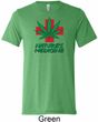 Mens Funny Shirt Natures Medicine Tri Blend Crewneck Tee T-Shirt