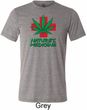 Mens Funny Shirt Natures Medicine Tri Blend Crewneck Tee T-Shirt