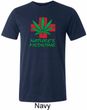 Mens Funny Shirt Natures Medicine Tri Blend Crewneck Tee T-Shirt