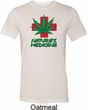 Mens Funny Shirt Natures Medicine Tri Blend Crewneck Tee T-Shirt