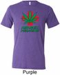 Mens Funny Shirt Natures Medicine Tri Blend Crewneck Tee T-Shirt