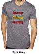 Mens Funny Shirt Not a Bald Spot Burnout Tee T-Shirt
