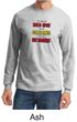 Mens Funny Shirt Not a Bald Spot Long Sleeve Tee T-Shirt