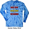 Mens Funny Shirt Not a Bald Spot Long Sleeve Tie Dye Tee T-shirt
