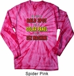 Mens Funny Shirt Not a Bald Spot Long Sleeve Tie Dye Tee T-shirt